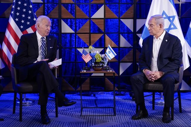 Biden walks a tightrope with his support for Israel as his party's left urges restraint | iNFOnews.ca Biden walks a tightrope with his support for Israel as his party's left urges restraint | iNFOnews.ca