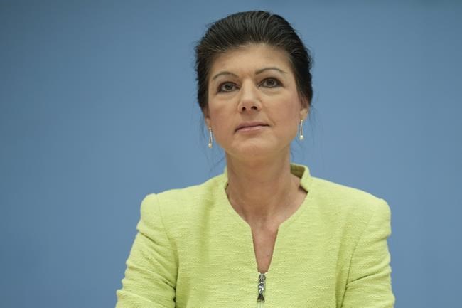 Prominent German leftist to launch a new party that could eat into far-right's support | iNFOnews.ca Prominent German leftist to launch a new party that could eat into far-right's support | iNFOnews.ca