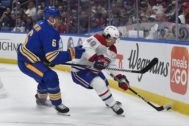 Allen stops 36 shots as Canadiens sink Sabres 3-1 | iNFOnews.ca