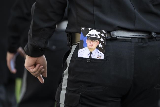 Family, friends, colleagues bid farewell to Philadelphia officer killed in airport garage shooting | iNFOnews.ca Family, friends, colleagues bid farewell to Philadelphia officer killed in airport garage shooting | iNFOnews.ca