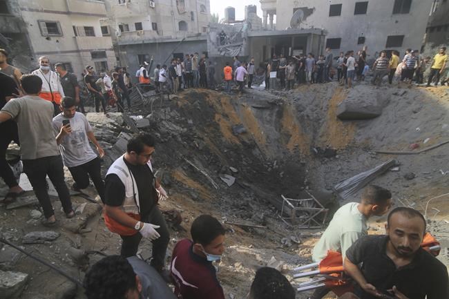 In the news today: Israel's bombardment in Gaza surges, reducing buildings to rubble | iNFOnews.ca