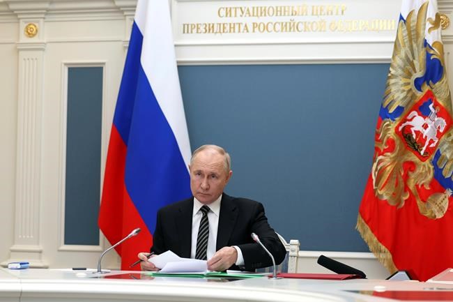 Russian forces simulate nuclear strike as upper house rescinds ratification of test ban treaty | iNFOnews.ca
