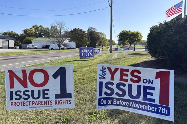 Abortion rights supporters far outraise opponents and rake in out-of-state money in Ohio election | iNFOnews.ca Abortion rights supporters far outraise opponents and rake in out-of-state money in Ohio election | iNFOnews.ca