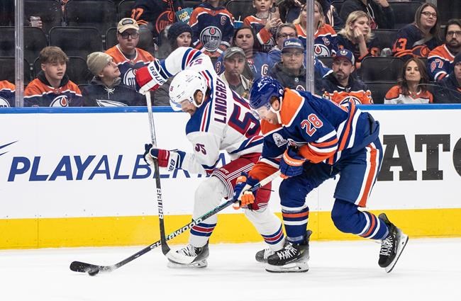 Jonathan Quick makes 29 saves for the shutout as Rangers blank Oilers 3-0 | iNFOnews.ca