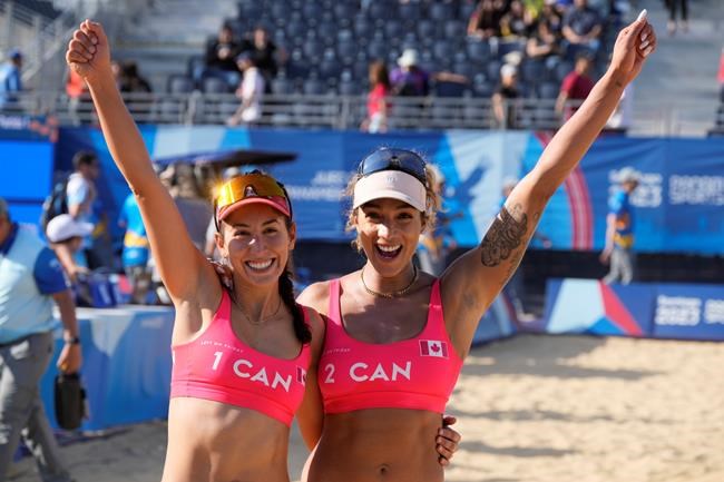 Beach volleyball duo Humana-Paredes, Wilkerson to play for Pan Am Games gold | iNFOnews.ca