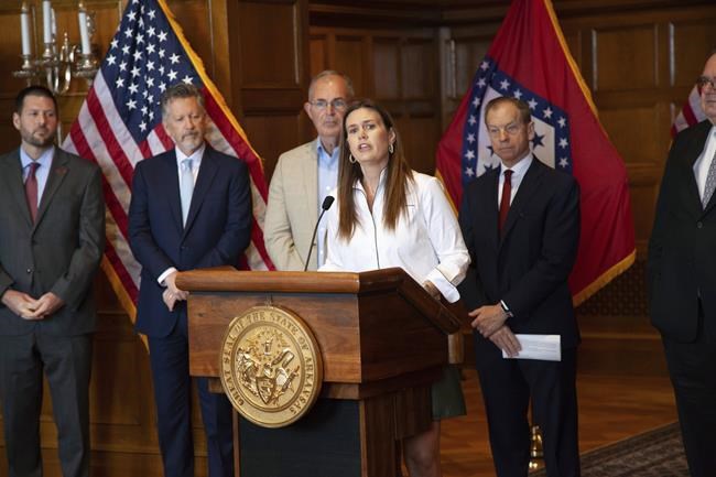 Arkansas governor's $19,000 lectern remains out of sight, but not out of mind with audit underway | iNFOnews.ca Arkansas governor's $19,000 lectern remains out of sight, but not out of mind with audit underway | iNFOnews.ca