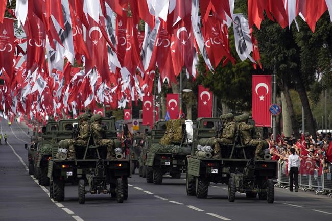 Turkey celebrates 100th anniversary of republic with fireworks and navy procession | iNFOnews.ca Turkey celebrates 100th anniversary of republic with fireworks and navy procession | iNFOnews.ca