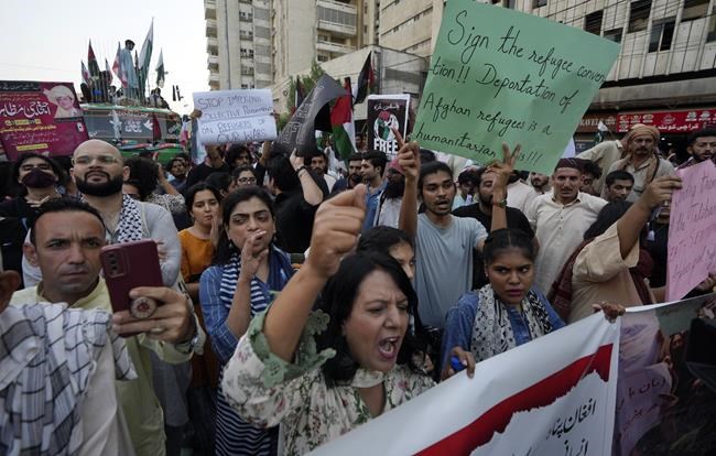 Thousands rally in Pakistan against Israel's bombing in Gaza, chanting anti-American slogans | iNFOnews.ca Thousands rally in Pakistan against Israel's bombing in Gaza, chanting anti-American slogans | iNFOnews.ca
