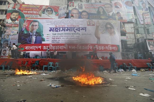 Bangladesh police arrest a key opposition leader as violence leaves 3 dead and many injured | iNFOnews.ca
