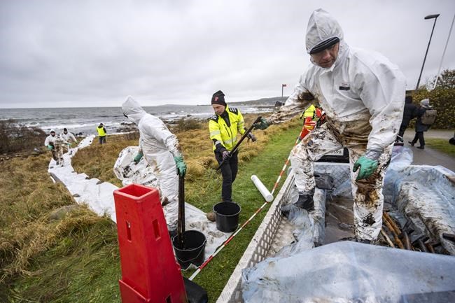 A ferry that ran aground repeatedly off the Swedish coast is leaking oil and is extensively damaged | iNFOnews.ca