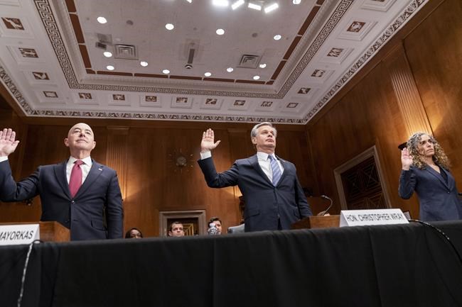 The FBI director warns about threats to Americans from those inspired by the Hamas attack on Israel | iNFOnews.ca