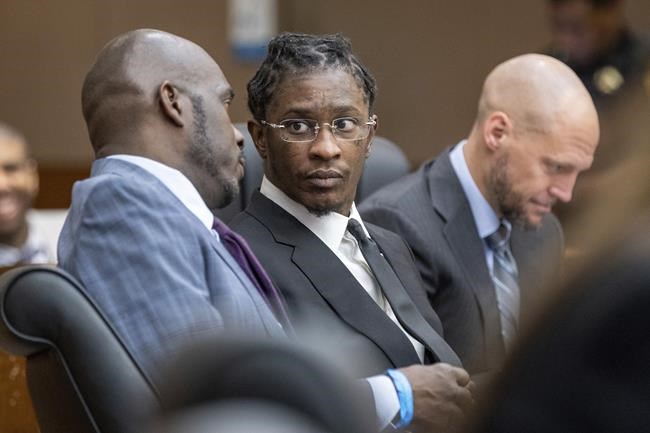 Lyrics can be used as evidence during rapper Young Thug's trial on gang and racketeering charges | iNFOnews.ca Lyrics can be used as evidence during rapper Young Thug's trial on gang and racketeering charges | iNFOnews.ca