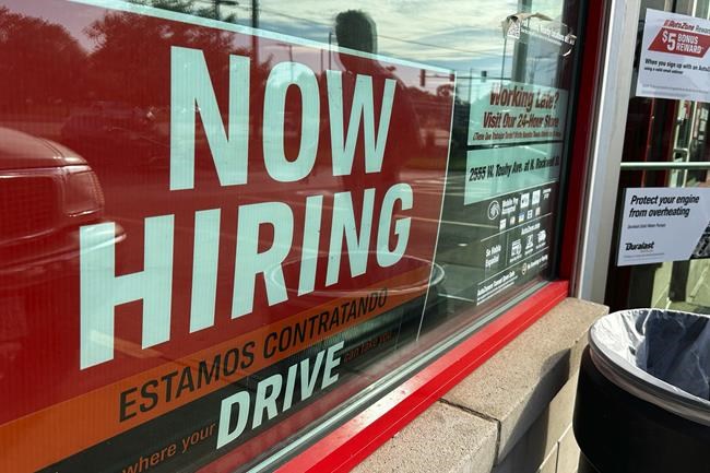 US applications for jobless benefits inch higher but remain at historically healthy levels | iNFOnews.ca