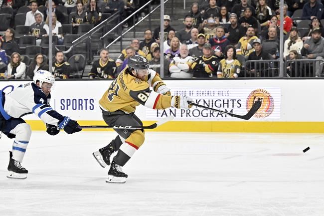 Marchessault's hat trick leads Golden Knights to 5-2 win over Jets | iNFOnews.ca Marchessault's hat trick leads Golden Knights to 5-2 win over Jets | iNFOnews.ca