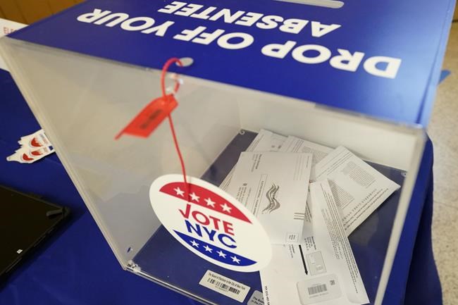 AP Election Brief | What to expect in New York's general election | iNFOnews.ca