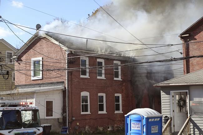 A gas explosion at a building north of New York City injures 10 | iNFOnews.ca A gas explosion at a building north of New York City injures 10 | iNFOnews.ca