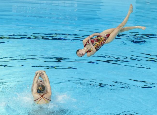 Pushers and flyers: New acrobatic routine gives Canada's artistic swimmers airtime | iNFOnews.ca