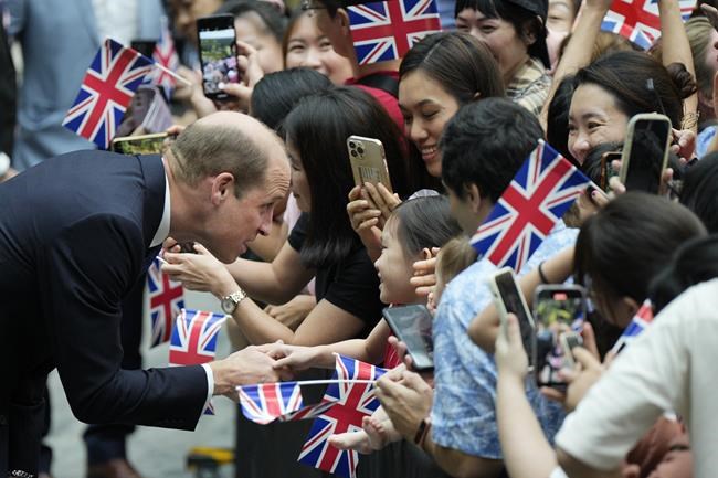 Prince William arrives in Singapore for the Earthshot Prize award, the first to be held in Asia | iNFOnews.ca Prince William arrives in Singapore for the Earthshot Prize award, the first to be held in Asia | iNFOnews.ca