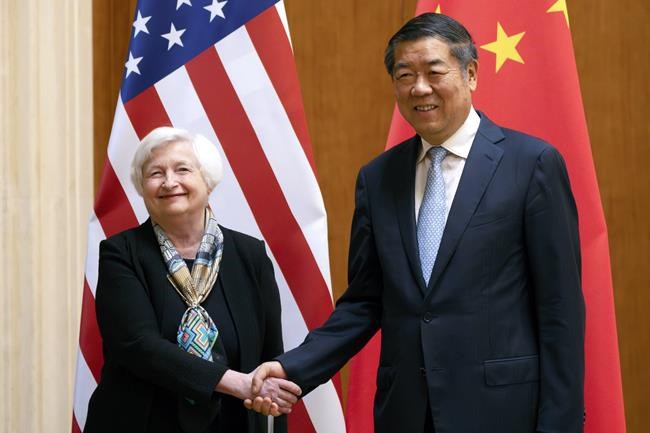 Yellen will host the Chinese vice premier for talks in San Francisco before the start of APEC summit | iNFOnews.ca