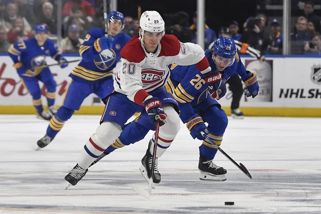 Slafkovsky 'headed to a nice destination' despite hitting traffic with Canadiens | iNFOnews.ca