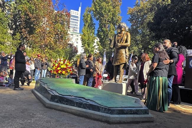 California unveils Native American monument at Capitol, replacing missionary statue toppled in 2020 | iNFOnews.ca California unveils Native American monument at Capitol, replacing missionary statue toppled in 2020 | iNFOnews.ca