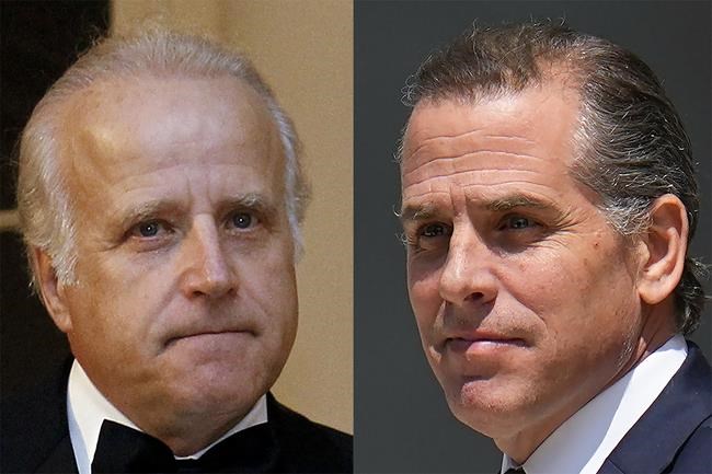 House Republicans subpoena Hunter and James Biden as their impeachment inquiry ramps back up | iNFOnews.ca