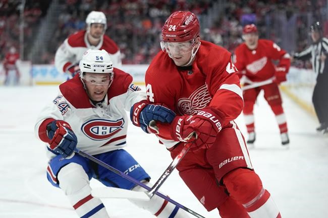 Caulfield scores in OT as Canadiens beat Red Wings 3-2 | iNFOnews.ca