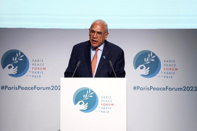 France's Macron says melting glaciers are 'an unprecedented challenge for humanity' | iNFOnews.ca