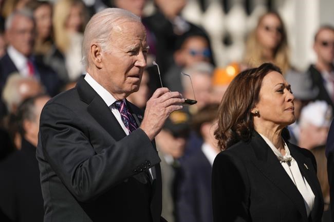 Biden says America's veterans are 'the steel spine of this nation' as he pays tribute at Arlington | iNFOnews.ca Biden says America's veterans are 'the steel spine of this nation' as he pays tribute at Arlington | iNFOnews.ca