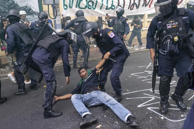 Protesters demonstrate against world leaders, Israel-Hamas war as APEC comes to San Francisco | iNFOnews.ca