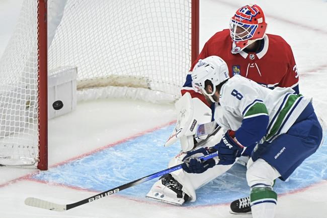 Garland produces two points as Canucks bounce back with 5-2 win over Canadiens | iNFOnews.ca Garland produces two points as Canucks bounce back with 5-2 win over Canadiens | iNFOnews.ca