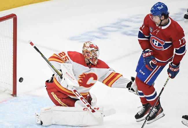 Jacob Markstrom makes 34 saves as Flames beat Canadiens 2-1 | iNFOnews.ca