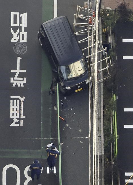 Driver arrested after a car struck a barricade near the Israeli Embassy in Tokyo | iNFOnews.ca