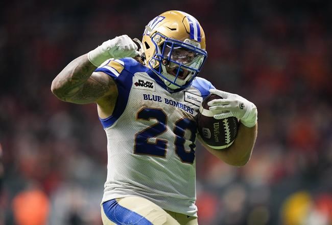 CFL rushing leader Brady Oliveira named CFL's top Canadian | iNFOnews.ca