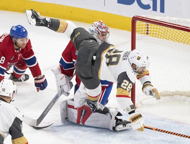 Theodore has four points as Golden Knights hang on for 6-5 win over Canadiens | iNFOnews.ca Theodore has four points as Golden Knights hang on for 6-5 win over Canadiens | iNFOnews.ca