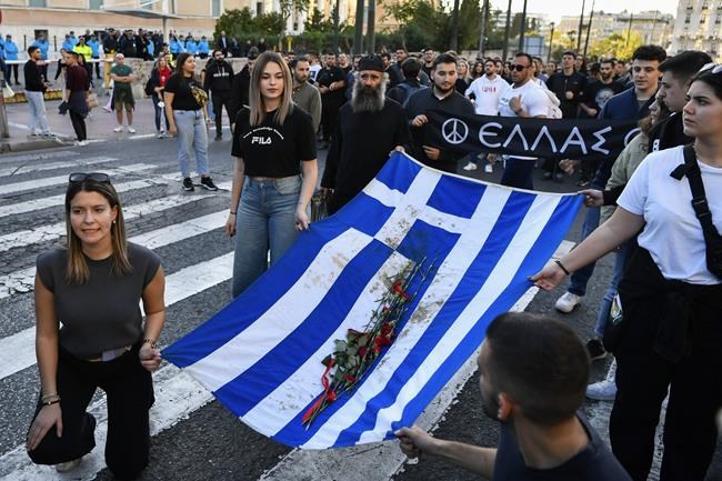 Thousands march through Athens to mark 50 years since a student uprising was crushed by dictatorship | iNFOnews.ca Thousands march through Athens to mark 50 years since a student uprising was crushed by dictatorship | iNFOnews.ca