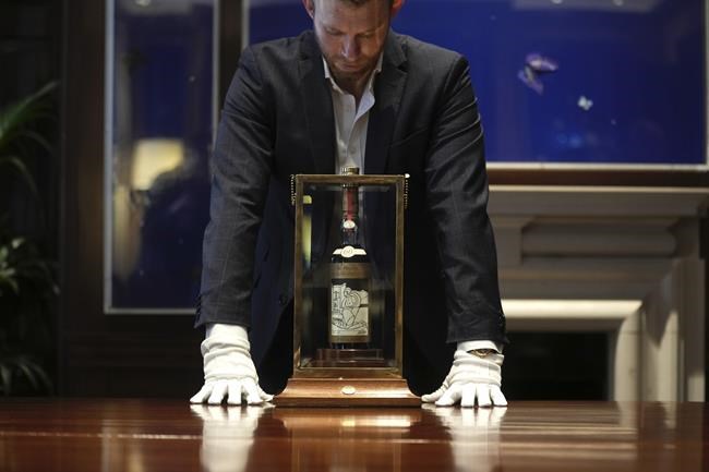 Cheers! A bottle of Scotch whisky sells for a record $2.7 million at auction | iNFOnews.ca Cheers! A bottle of Scotch whisky sells for a record $2.7 million at auction | iNFOnews.ca