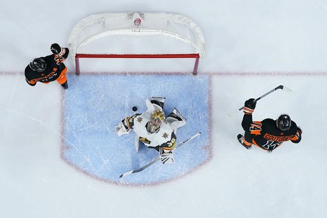 Sean Couturier scores in OT as the Flyers beat the Golden Knights 4-3 | iNFOnews.ca Sean Couturier scores in OT as the Flyers beat the Golden Knights 4-3 | iNFOnews.ca