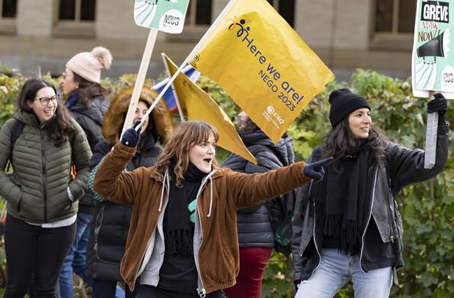 Public sector strike: Quebec government calls on unions to submit counter-offer | iNFOnews.ca
