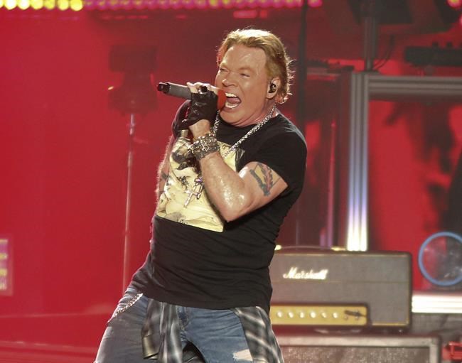 Former Penthouse magazine model sues Axl Rose of Guns N' Roses, saying he raped her in 1989 | iNFOnews.ca