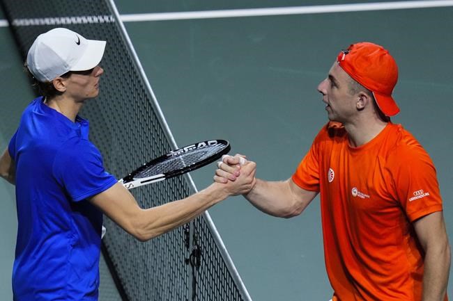 Sinner leads Italy past the Netherlands in Davis Cup. Italians reach semis for 2nd straight season | iNFOnews.ca