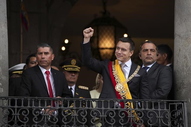 Daniel Noboa is sworn in as Ecuador's president, inheriting the leadership of a country on edge | iNFOnews.ca Daniel Noboa is sworn in as Ecuador's president, inheriting the leadership of a country on edge | iNFOnews.ca