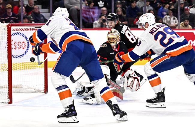 Palmieri, Wahlstrom lead short-handed Islanders to 5-3 win over Senators | iNFOnews.ca