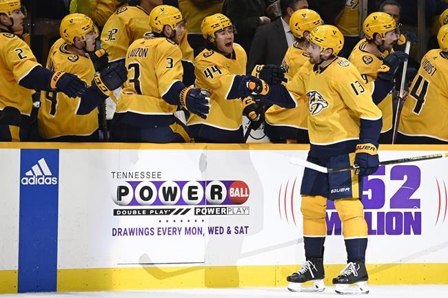 Roman Josi's goal, two assists lifts Predators to 3-2 win over Jets. | iNFOnews.ca Roman Josi's goal, two assists lifts Predators to 3-2 win over Jets. | iNFOnews.ca