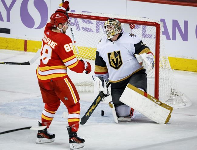 Weegar scores in OT as Flames burn Knights 2-1 | iNFOnews.ca