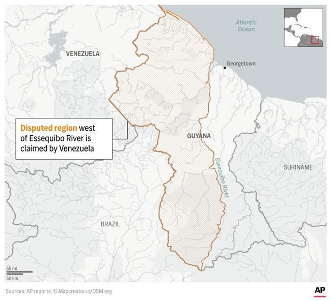Venezuela's planned vote over territory dispute leaves Guyana residents on edge | iNFOnews.ca