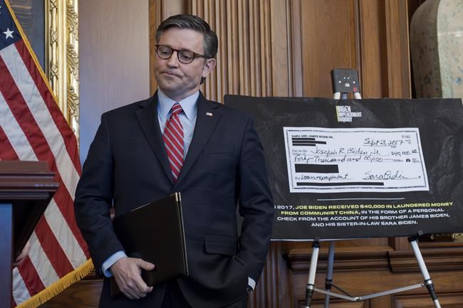 GOP considers holding formal vote to authorize Biden impeachment as White House questions legitimacy | iNFOnews.ca