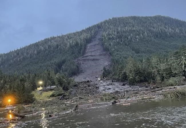 Death toll from Alaska landslide hits 5 as authorities recover another body; 1 person still missing | iNFOnews.ca
