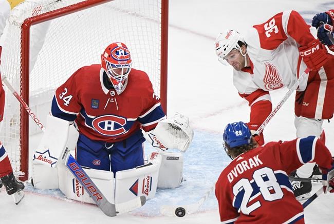 Walman scores in OT as Wings clip Canadiens 5-4 | iNFOnews.ca