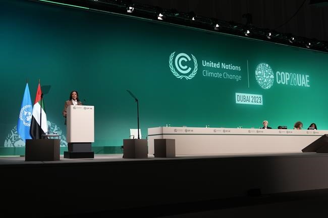 Harris dashed to Dubai to tackle climate change and war. Each carries high political risks at home | iNFOnews.ca